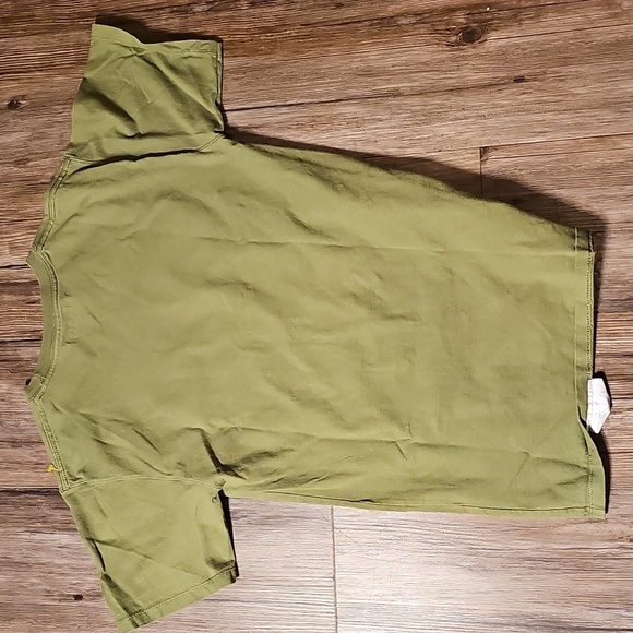Womens Champion Olive Green T-Shirt Small - Picture 4 of 5